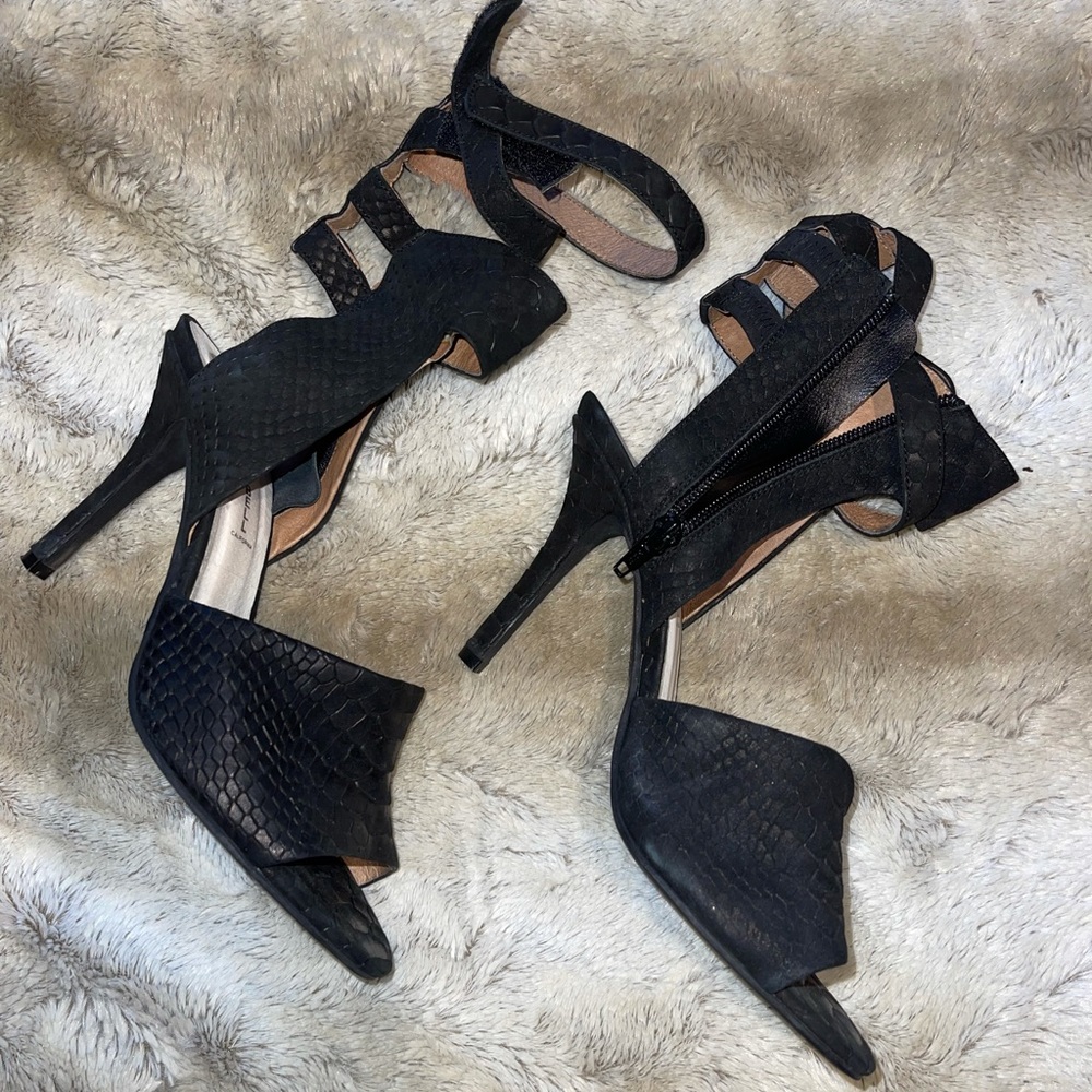 Jeffrey Campbell Snakeskin Heels